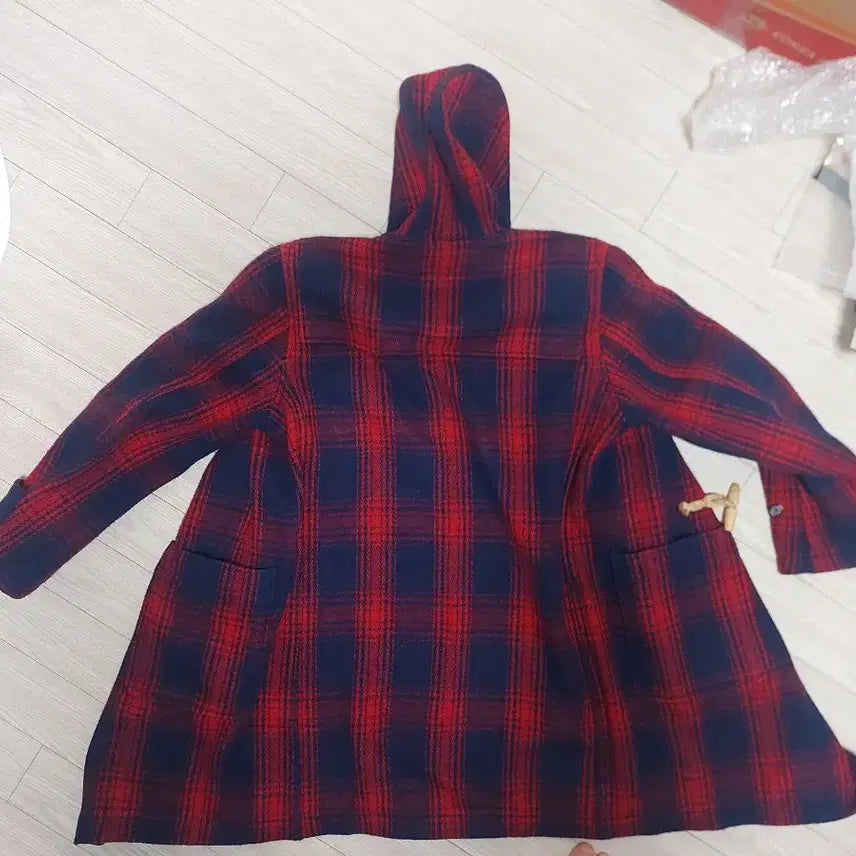 [BUNJANG] Eastlogue Checkered Duffle Coat / 이스트로그 코트 M