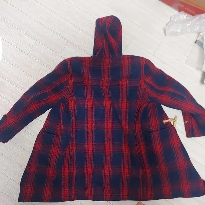 [BUNJANG] Eastlogue Checkered Duffle Coat / 이스트로그 코트 M