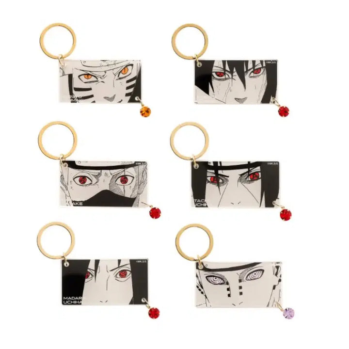 [BUNJANG] Naruto Jump Shop The Eyes Keyring (Madara/Pain) / 나루토 점프샵 The eyes 키링 (마다라 / 페인)