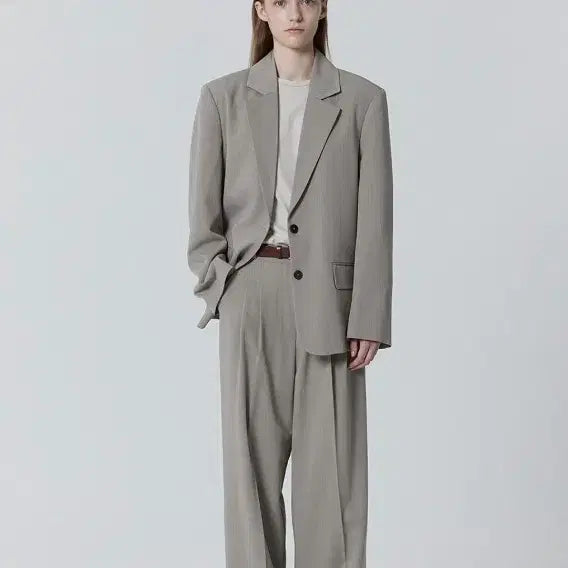 [BUNJANG] Julia Pepe Oatmeal Slacks / [택달린 새제품] 줄리아페페 슬랙스 (오트밀)L사이즈