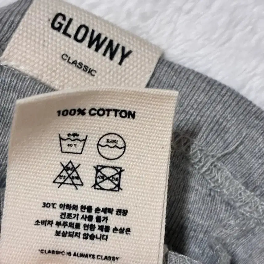 [BUNJANG] Glowny G Classic Sleeveless Top / [미착용] 글로니 슬리브리스 나시 / glowny