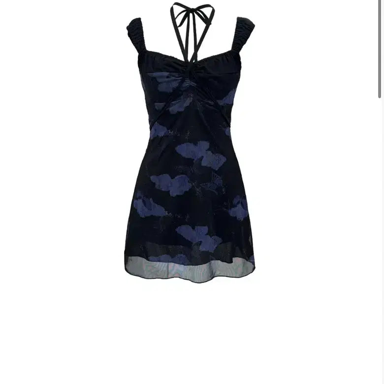 [BUNJANG] Mimi Mongde Butterfly Strap Dress / (구함글) 미미몽드 버터플라이 스트랩 드레스 원피스