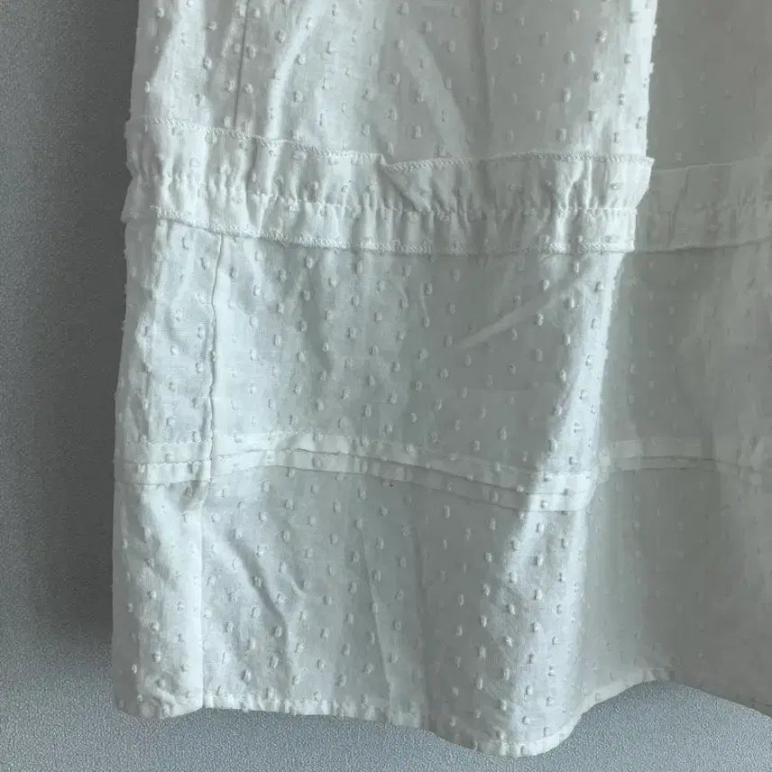[BUNJANG] Banding Long Ruffle Skirt White / 밴딩 캉캉 롱 스커트 화이트