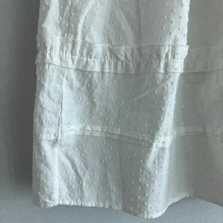 [BUNJANG] Banding Long Ruffle Skirt White / 밴딩 캉캉 롱 스커트 화이트