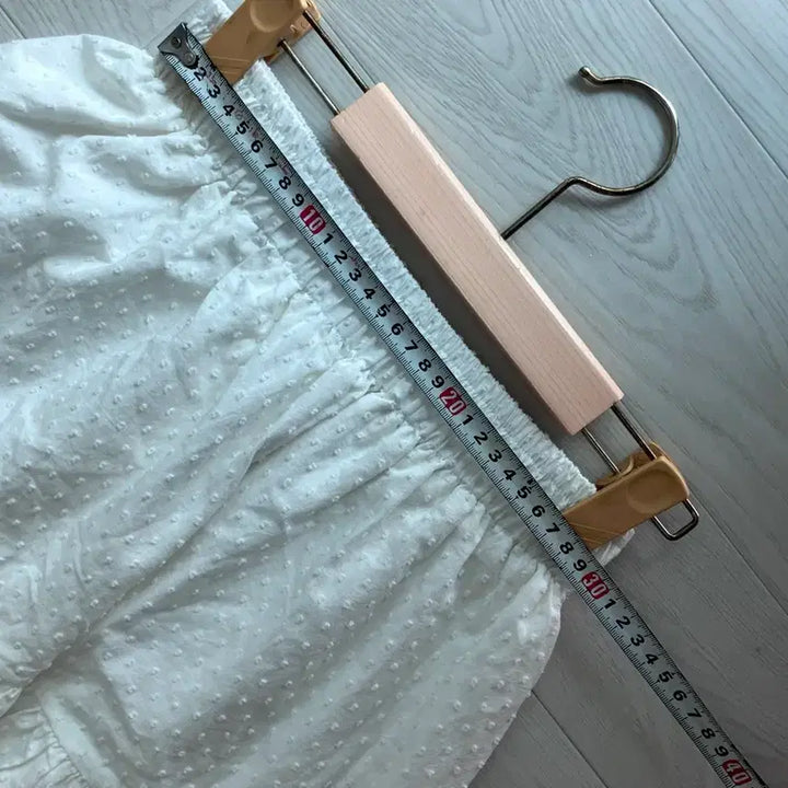 [BUNJANG] Banding Long Ruffle Skirt White / 밴딩 캉캉 롱 스커트 화이트