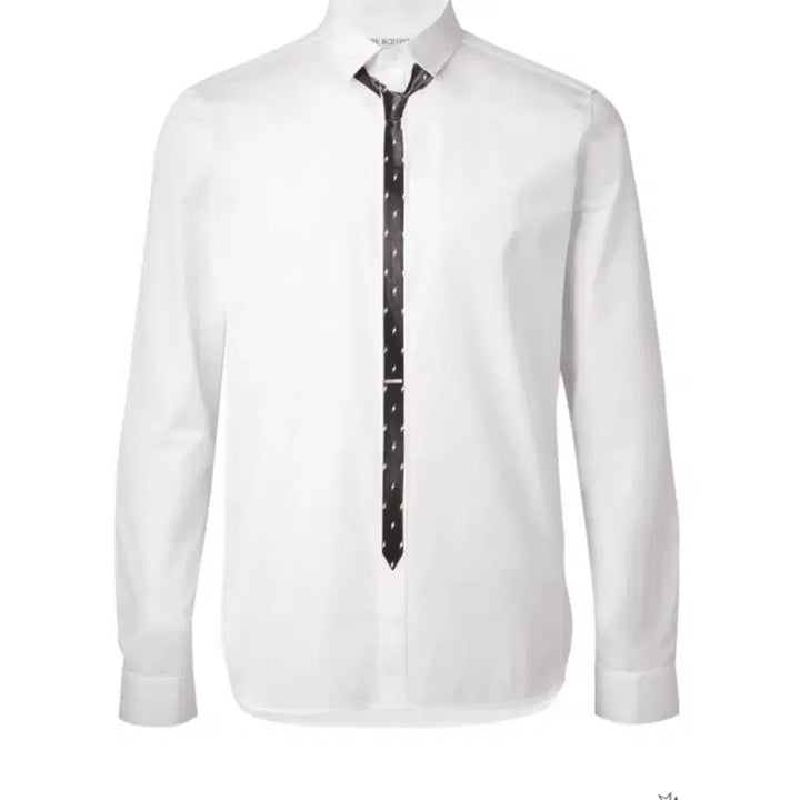 [BUNJANG] Lightning Tie Shirt White Size 100 / 번개타이 셔츠 화이트 95-슬림100 사이즈