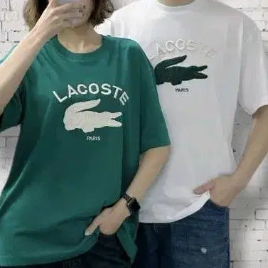 [BUNJANG] Lacoste Big Logo T-Shirt / 라코스테 빅로고 반팔 티셔츠