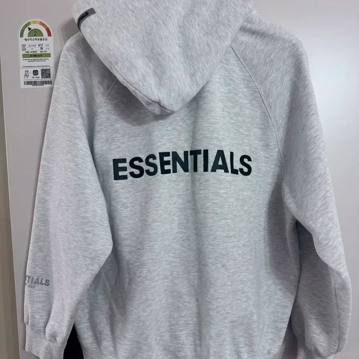 [SOLD OUT] 주카스페이스 에센셜 짚업 후드 멜란지그레이 46 (105)