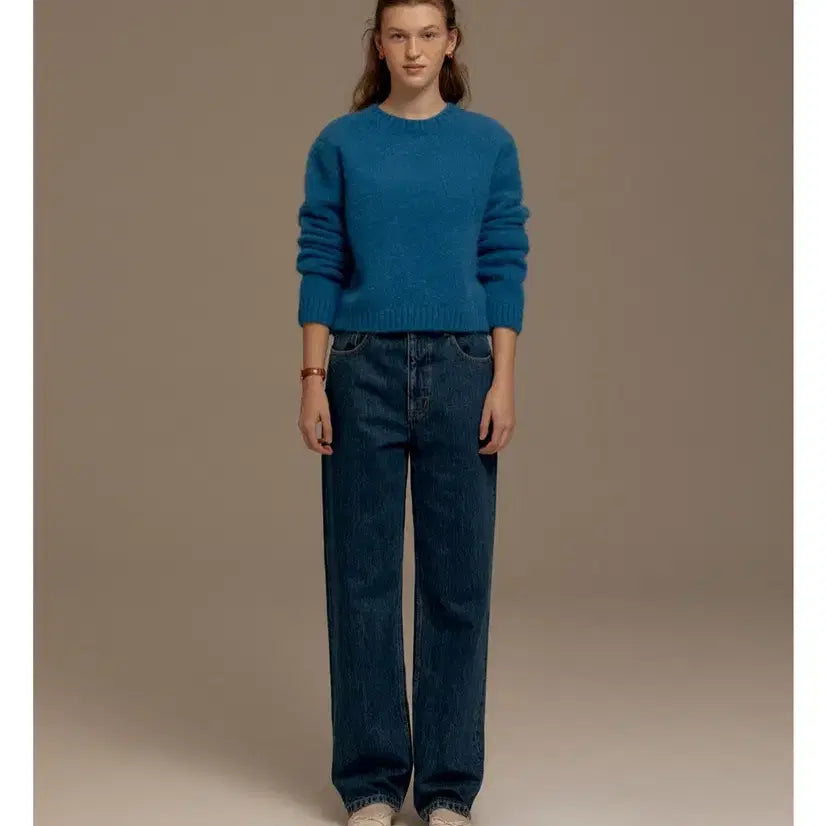 [BUNJANG] SHOPM Grace Denim Classic Blue M / SHOPM Grace Denim m 샵엠 그레이스데님 클래식블루 m