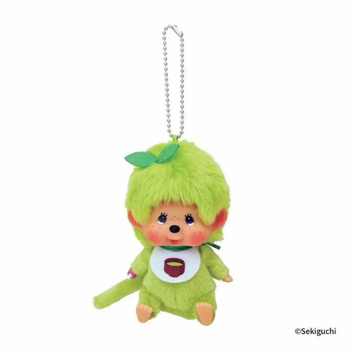 [BUNJANG] Monchhichi Japanese Matcha Monchhichi Keyring / 일본 말차 몬치치 키링