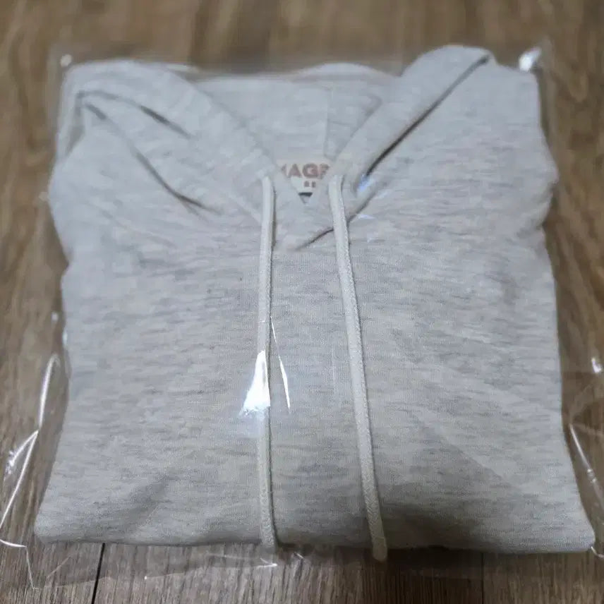 [BUNJANG] Magenta Studio Oatmeal Crop Hoodie / 마젠타: 스튜디오 후드 티셔츠 오트밀 스판