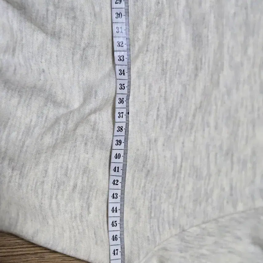 [BUNJANG] Magenta Studio Oatmeal Crop Hoodie / 마젠타: 스튜디오 후드 티셔츠 오트밀 스판