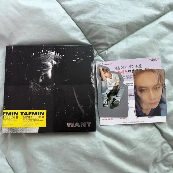 [BUNJANG] SHINee Taemin WANT Album + Photocard / 샤이니 태민 WANT 앨범 + 포카