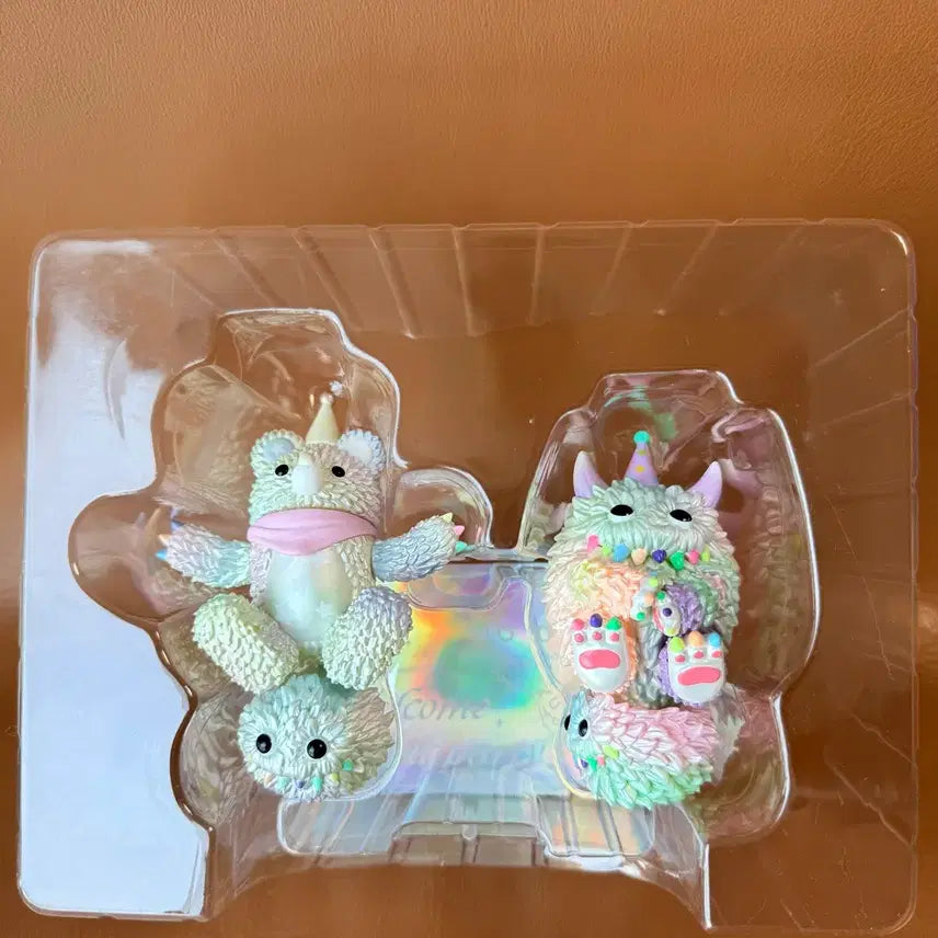 [BUNJANG] Pop Mart x INSTINCTOY Muckey &amp; Monster Fluffy Party Set Figure / 팝마트 x 인스팅토이 피규어