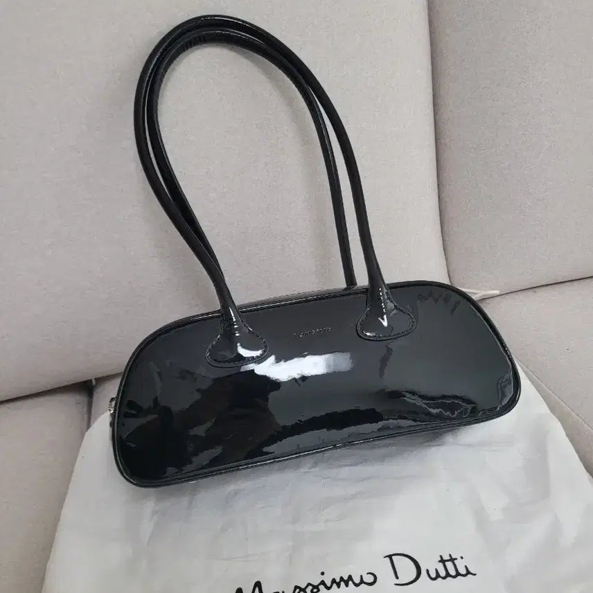 [BUNJANG] Ports V Black Shoulder Bag / 포츠포츠 블랙 숄더백