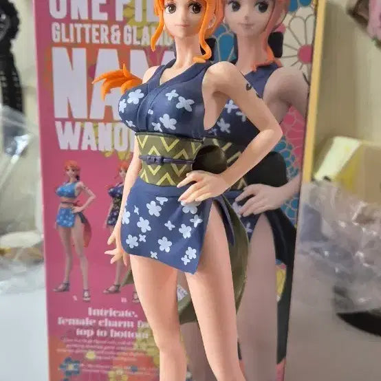 [BUNJANG] G&amp;G Nami Figure / (택포)원피스 지엔지 나미 피규어 팝니다.금 고양이 정품 입니다.