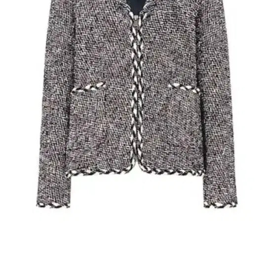 [BUNJANG] G-Cut Sailor Tweed Zip-up Jacket / 지컷 세일러 트위드 집업 자켓
