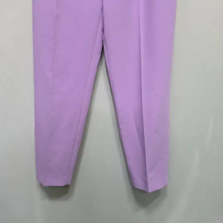 [BUNJANG] ZARA Lavender Belted Slacks Pants / 자라 라벤더 벨트 슬랙스 바지
