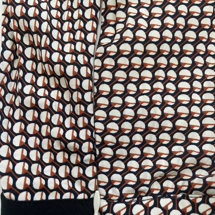 [BUNJANG] Beige Pattern Pleated Long Skirt / 패턴 플리츠 롱 스커트(새상품)