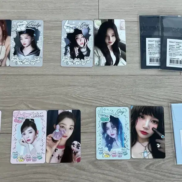 [BUNJANG] Red Velvet Photocard Set / 레드벨벳 코스믹 트레카 포카 아이린 슬기 조이