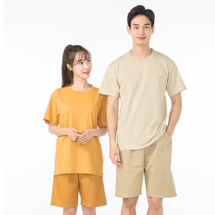 [BUNJANG] Unbranded 20-Count Cotton Short Sleeve T-Shirt / [창고정리새제품] 면20수 171황토 95(L) 반팔티 새제품