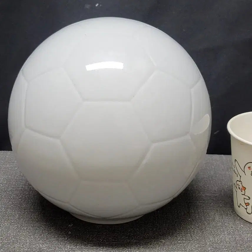 [BUNJANG] White Porcelain Soccer Ball / 백자 도자기 축구공