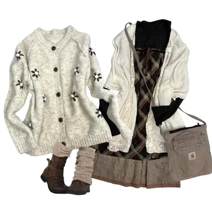 [BUNJANG] Miko House Mori Kei Vintage Set / 미코하우스 빈티지 모리코디셋