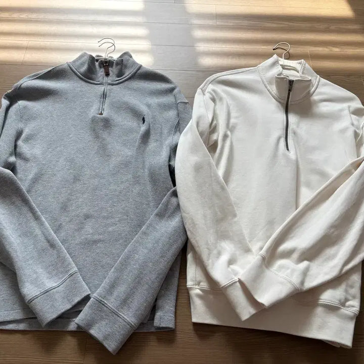 [BUNJANG] Polo &amp; Uniqlo Half-Zip Bundle Set / 정품 폴로 하프집업 유니클로 하프집업 두 벌 일괄
