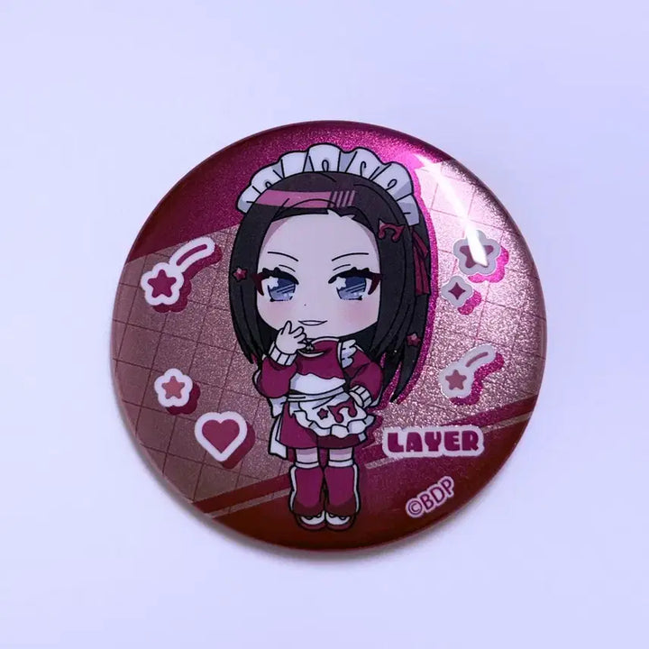 [BUNJANG] BanG Dream! Riya Sweet Track Can Badge / 뱅드림 레이야 Sweet Track 캔뱃지