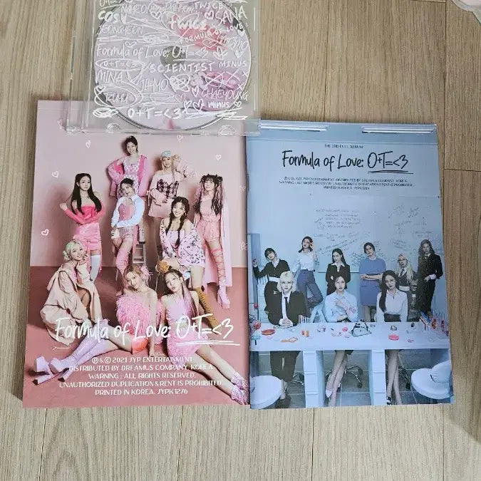 [BUNJANG] Twice Formula of Love Album Set / 트와이스 Formula of Love 앨범 세트