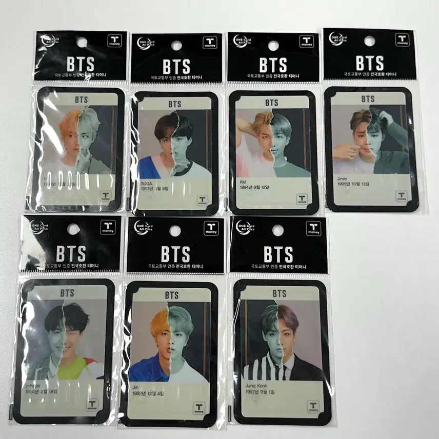 [BUNJANG] BTS T-money Transportation Card / 방탄소년단 BTS 티머니 교통카드