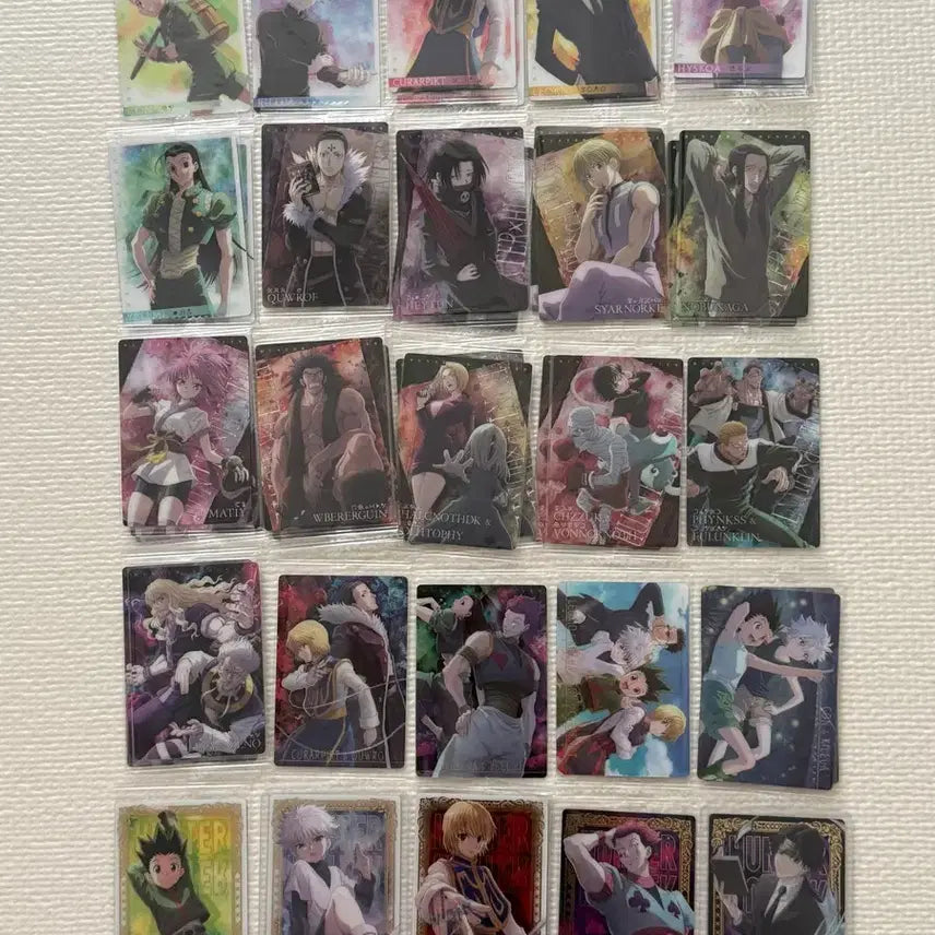 [BUNJANG] Hunter x Hunter Itajaga Card 1st Edition Full Set / 헌터x헌터 이타쟈가 이타자가 1탄 풀세트 25종
