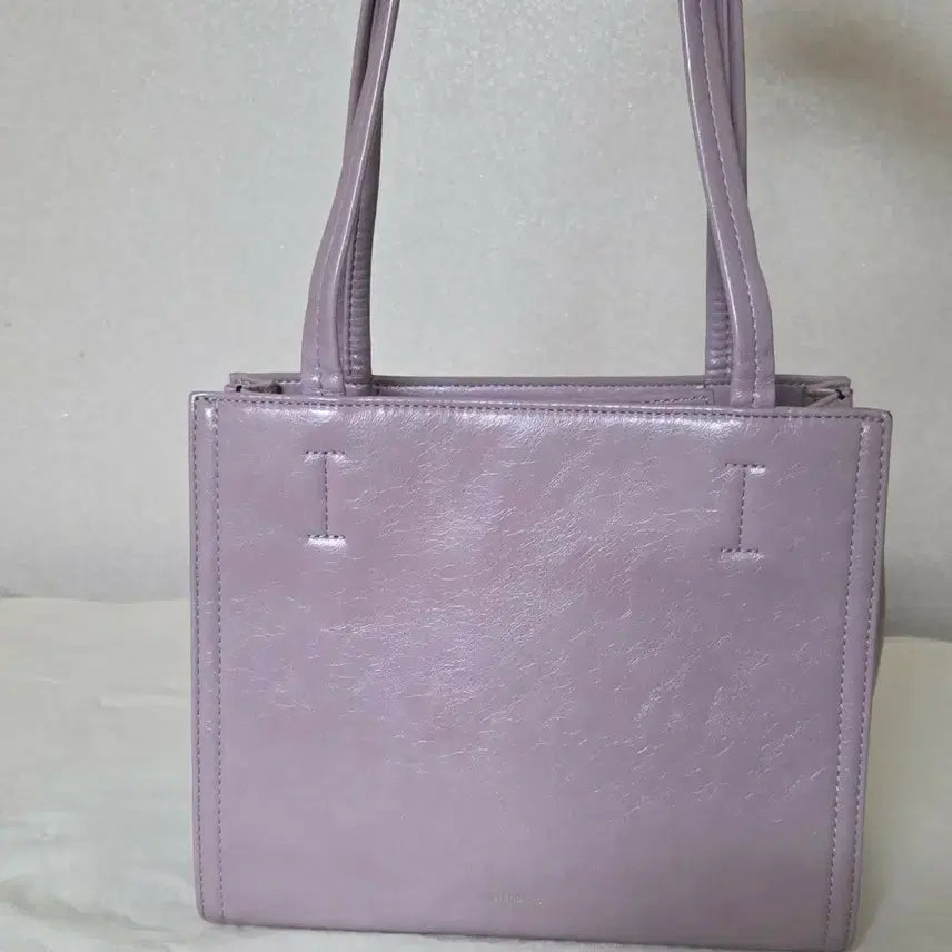 [BUNJANG] Stand Oil Oblong Bag Mini Lavender Handbag / 스탠드오일 가방 오블롱백 미니 토트백 숄더백