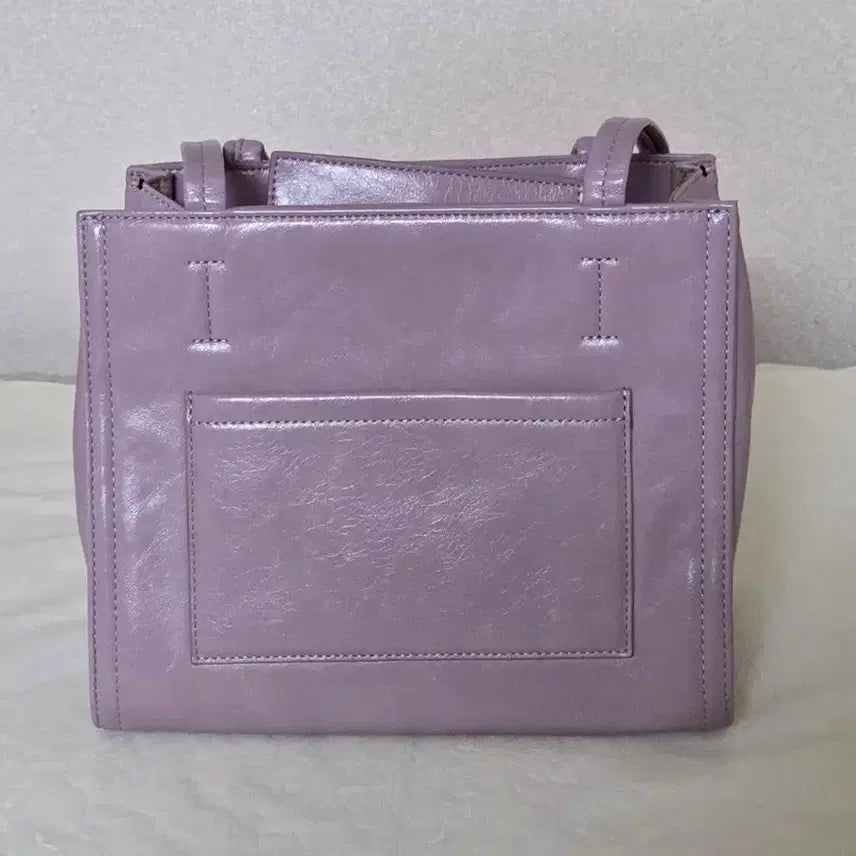 [BUNJANG] Stand Oil Oblong Bag Mini Lavender Handbag / 스탠드오일 가방 오블롱백 미니 토트백 숄더백