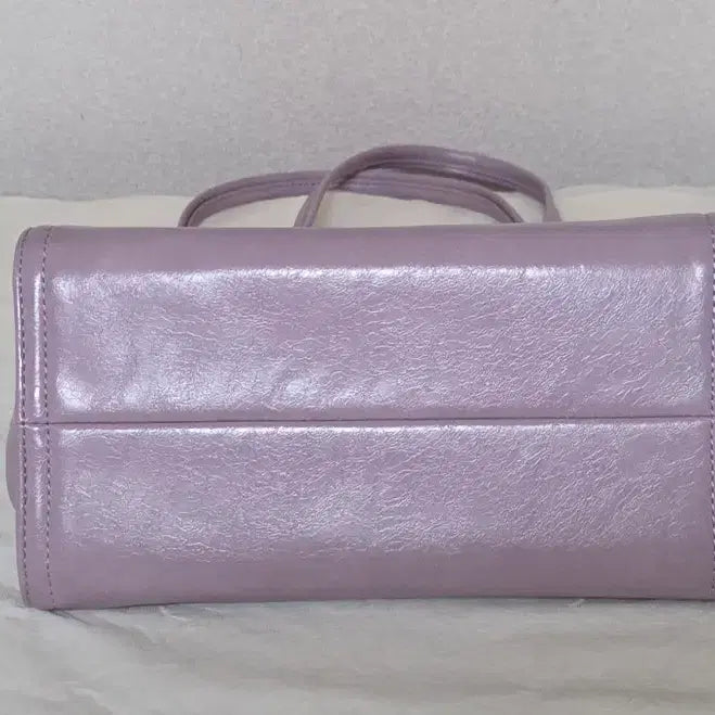 [BUNJANG] Stand Oil Oblong Bag Mini Lavender Handbag / 스탠드오일 가방 오블롱백 미니 토트백 숄더백