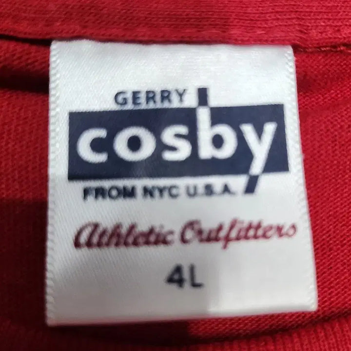 [BUNJANG] GERRY Cosby Logo Short Sleeve T-shirt / GERRY Cosby 로고 반팔티 4L (105-110)
