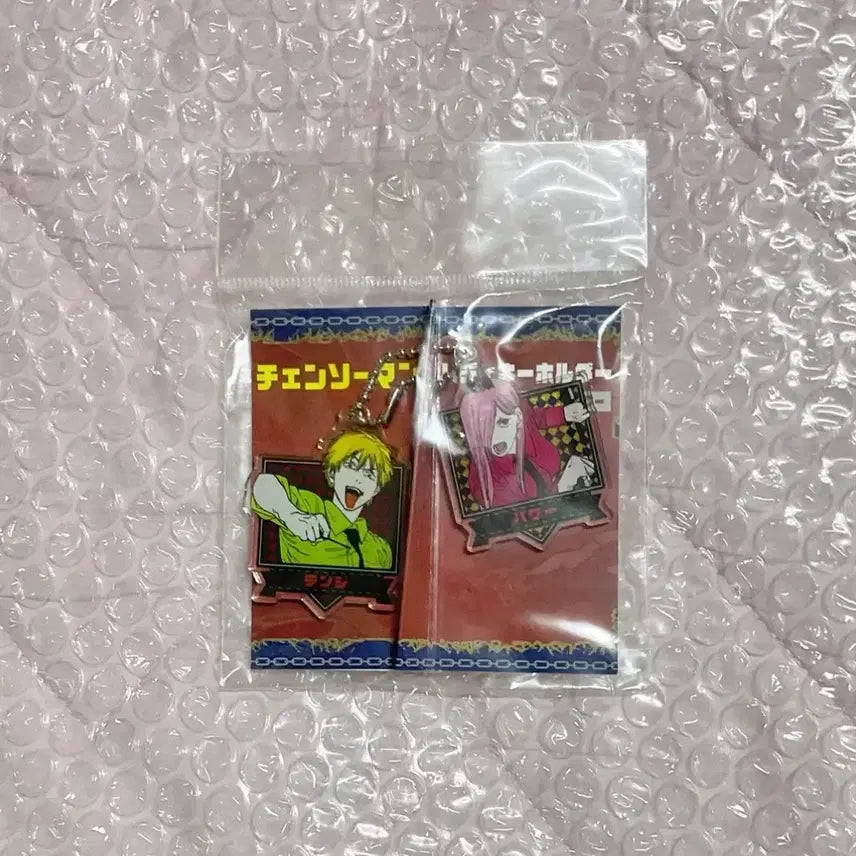 [BUNJANG] Chainsaw Man Denji Power Acrylic Key Holder / 체인소맨 덴지 파워 버디 아크릴 키홀더 키링 미개봉 아키 마키마 레제