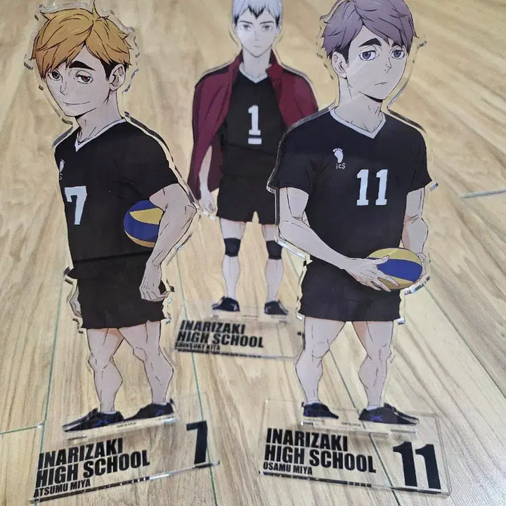 [BUNJANG] Haikyu! Osamu Atsumu Shinsuke Acrylic Stand Set / 하이큐 오사무 아츠무 키타신스케 3종 빅아크릴