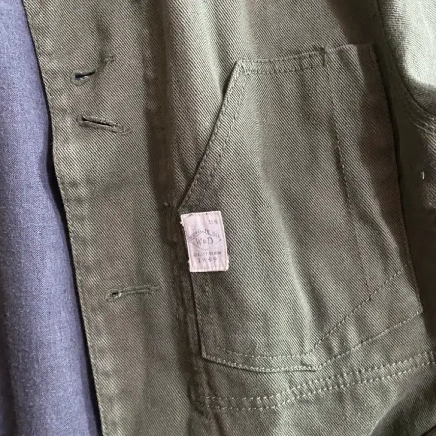 [BUNJANG] WHO.A.U Khaki Workwear Jacket / WHO.A.U 카키 워크웨어 자켓 M (100)