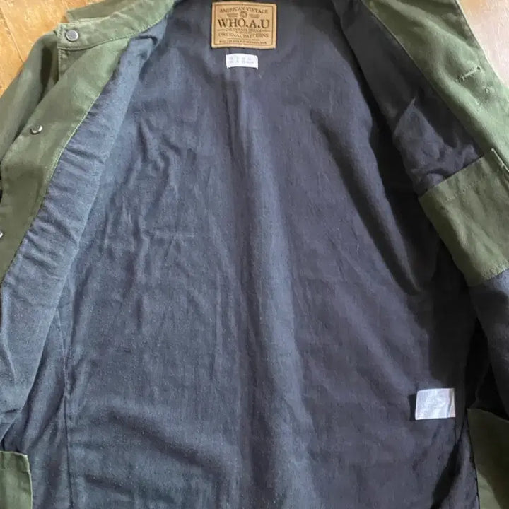 [BUNJANG] WHO.A.U Khaki Workwear Jacket / WHO.A.U 카키 워크웨어 자켓 M (100)