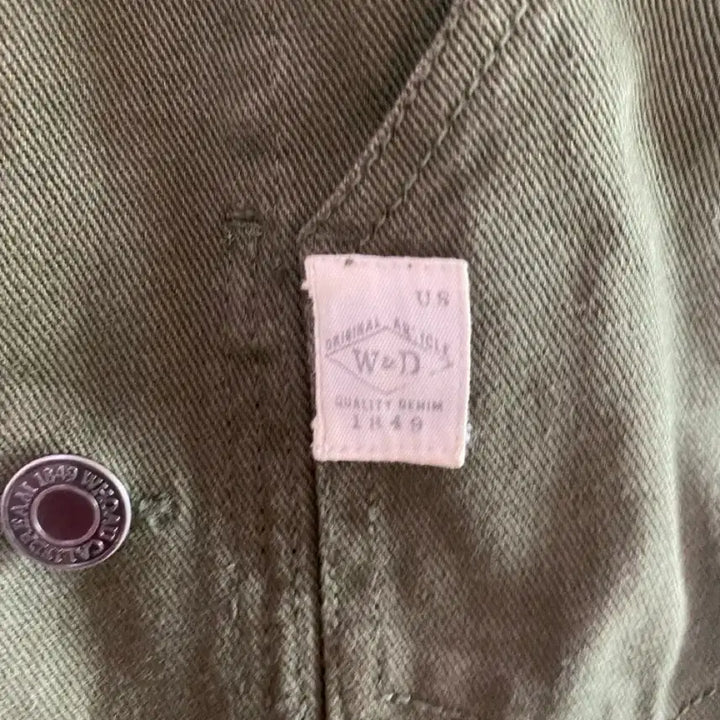 [BUNJANG] WHO.A.U Khaki Workwear Jacket / WHO.A.U 카키 워크웨어 자켓 M (100)