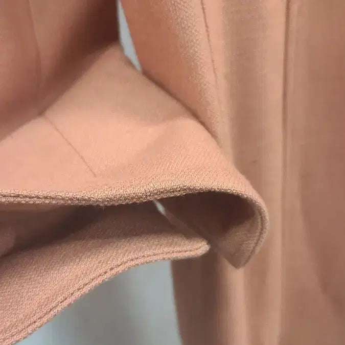 [BUNJANG] Le Muse Orange Long Dress Suit / 르뮤 오렌지색 롱 원피스 정장 스타일