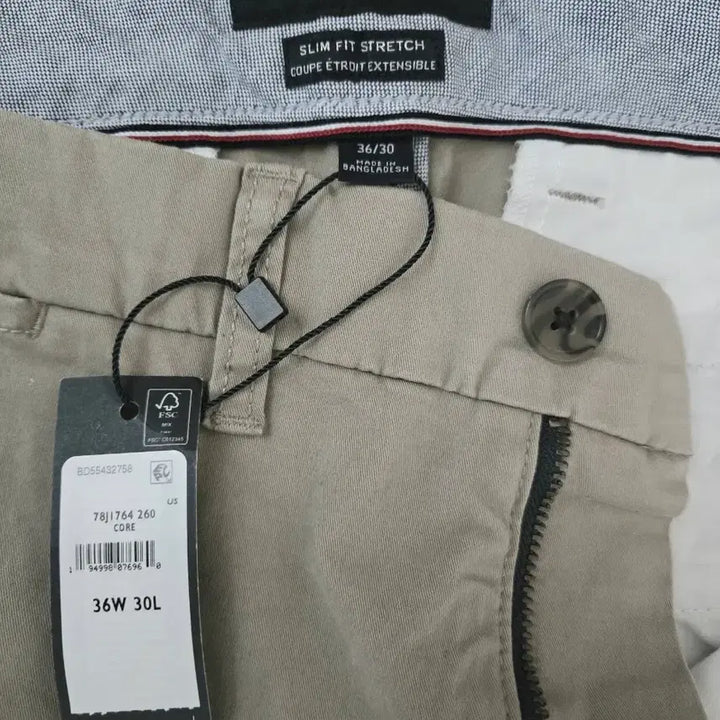 [BUNJANG] Tommy Hilfiger Slim Fit Stretch Chino Pants / 무료배송 택새제품 타미힐피거 슬림핏 스트레치 치노팬츠 면바지