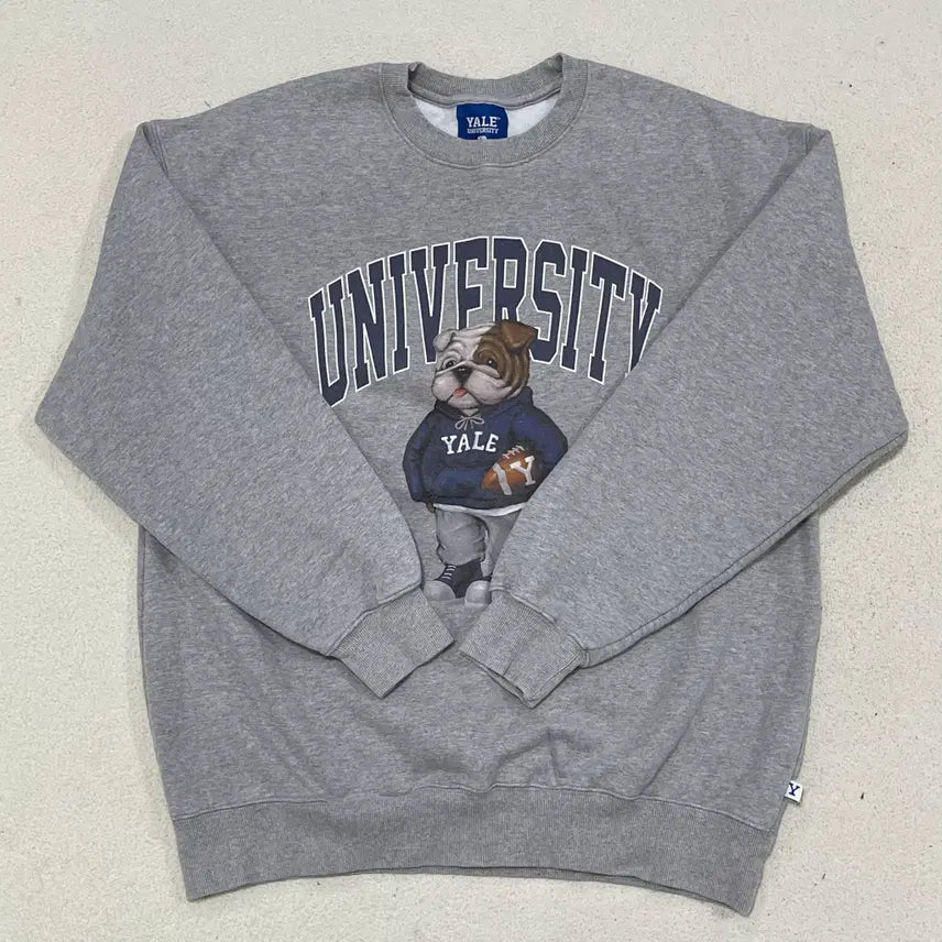 [BUNJANG] L Yale Handsome Dan Crewneck Sweatshirt / L 예일 핸섬 댄 크루넥 맨투맨 0313-1