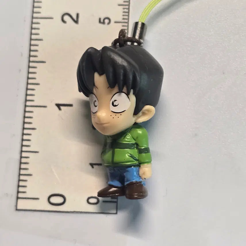 [BUNJANG] Detective Conan Mitsuhiko Tsuburaya Mini Figure Keyring / 명탐정 코난 츠부라야 미츠히코 미니 피규어 장난감 키링 키홀더 참 스트랩