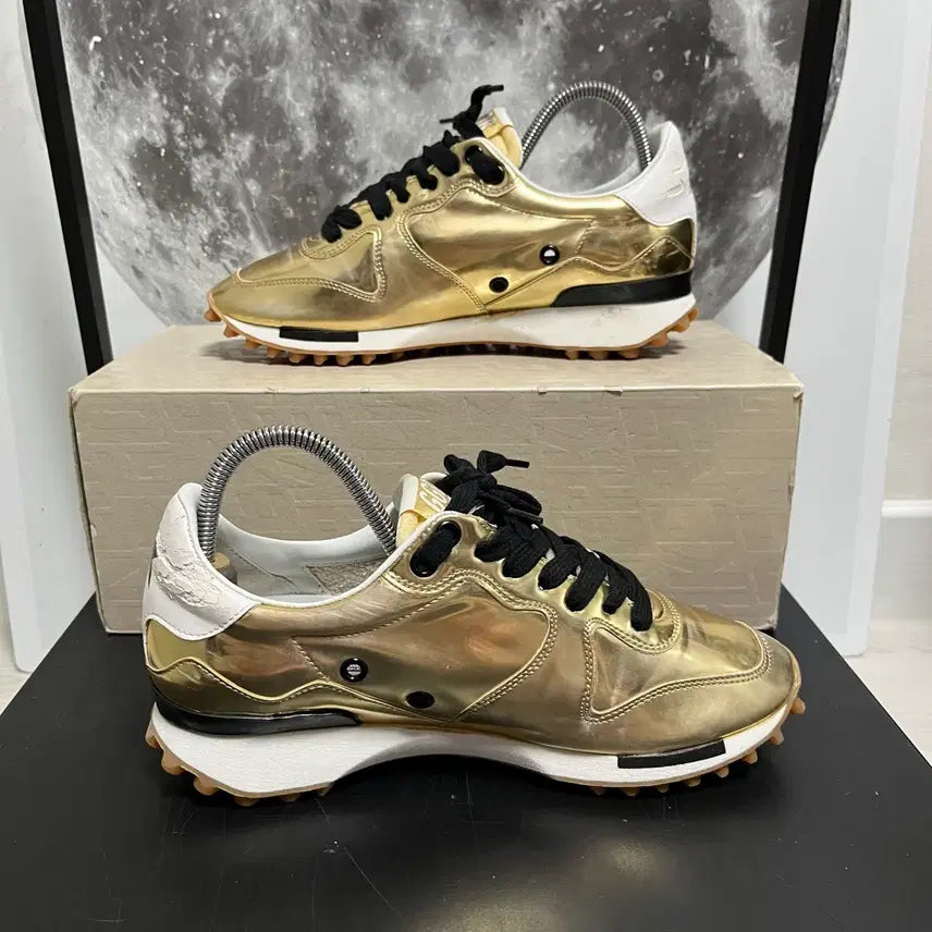 [BUNJANG] Golden Goose Starlan Gold Sneakers / 정품 36) 골든구스 스타랜드 골드 스니커즈 230~235