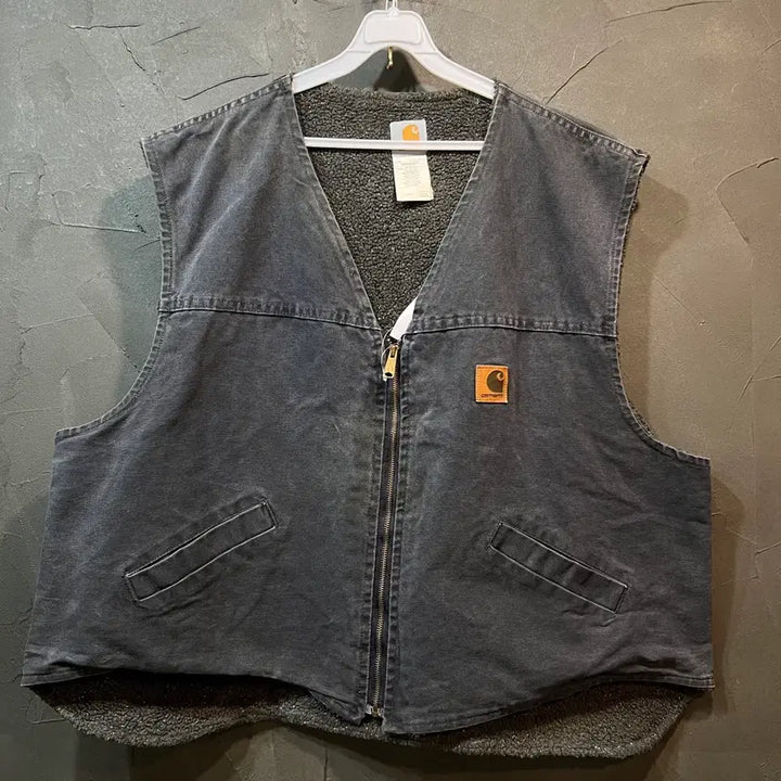 [BUNJANG] Carhartt V13 Vintage Workwear Vest / [5XL/R] 칼하트 Carhartt V13 워크웨어 빈티지 베스트