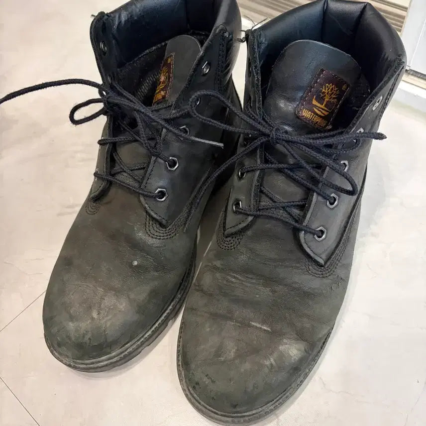 [BUNJANG] Timberland 6-Inch Black Boots / 250 팀버랜드 6인치 블랙