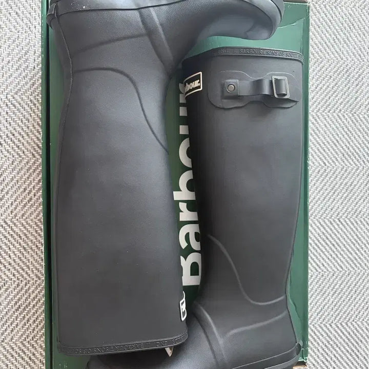 [BUNJANG] Barbour Bedale Wellington Long Rain Boots 250 / [새상품]바버 베디 웰링턴 롱 레임부트 250