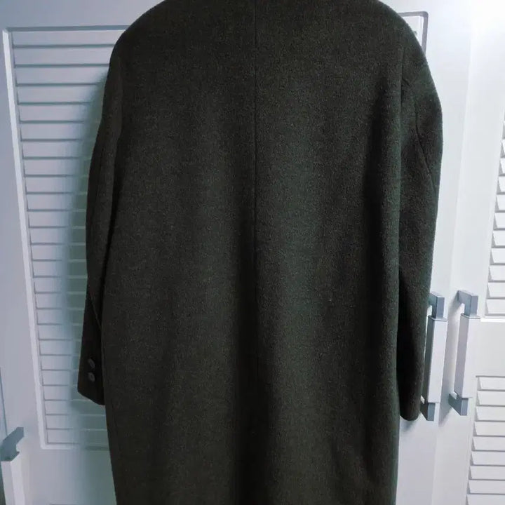[BUNJANG] BCBG Wool Blend Deep Khaki Coat / BCBG 울 90% 가벼운 코트
